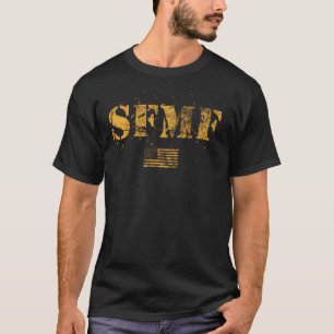 Camiseta Suporte americano de lado SFMF do orgulho da