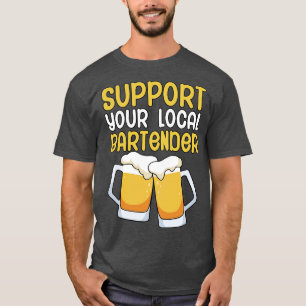 Camiseta Suporte ao barman local