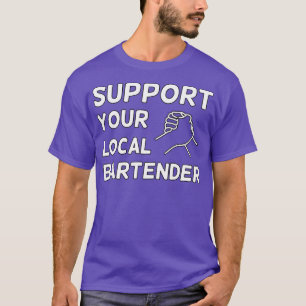 Camiseta Suporte ao barman local 6