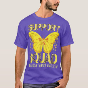 Camiseta Suporte ao Cancer de infância de esquadra