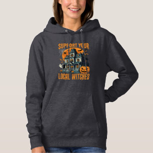 Camiseta Suporte ao Dia das Bruxas Casa Assombrada das Brux