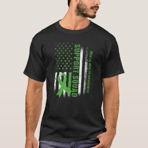 Camiseta Suporte ao Esquadrão de Saúde Mental Sensibilizaçã