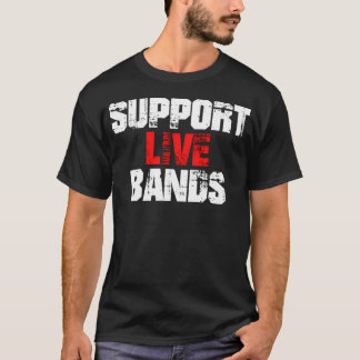 Camiseta Suporte ao Live Banda