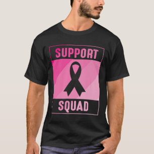 Camiseta Suporte ao Premium de Consciência do Cancer de Mam