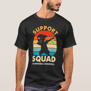 Camiseta Suporte ao reconhecimento do linfoma de fita do Ve