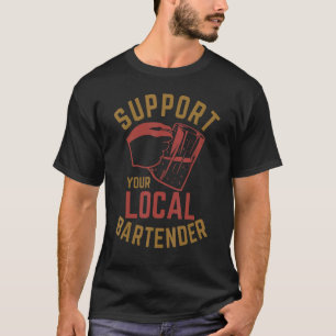 Camiseta Suporte ao seu barman local
