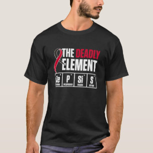 Camiseta Suporte ao Sobrevivente do Guerreiro de Elementos