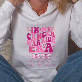Camiseta Suporte cor-de-rosa Nome da tribo Meu Cancer Era G