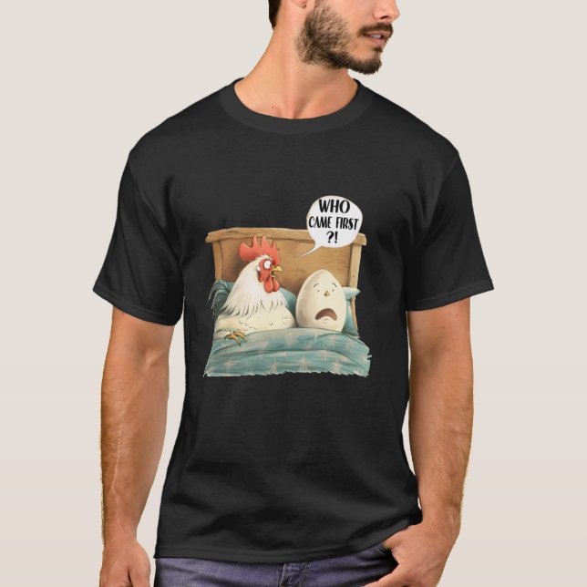 Camiseta Suporte de Frango T Perfeito para criadores de ave (Frente)