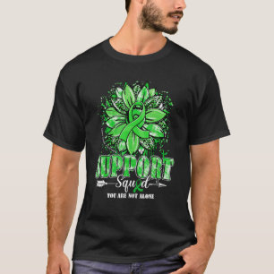 Camiseta Suporte de girassol Sensibilização para a Doença R