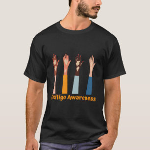 Camiseta Suporte de Sensibilização do Vitiligo