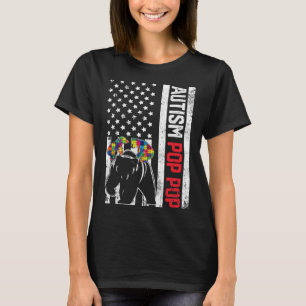 Camiseta Suporte de Sensibilização para o Urso Pop de Bande