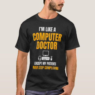 Camiseta Suporte de TI Cotação de Engenheiro de computador 
