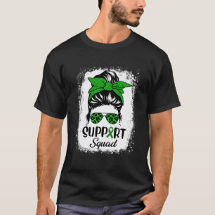 Camiseta Suporte Desbotado Coque Desarrumado Conscientizaçã