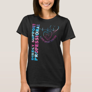 Camiseta Suporte Direto Profissional Ame O Que Você Faz DSP