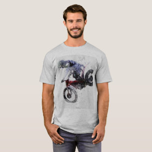 Camiseta Suporte do nariz - cavaleiro do motocross
