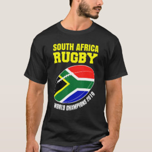 Camiseta Suporte dos campeões mundiais de rugby da África d