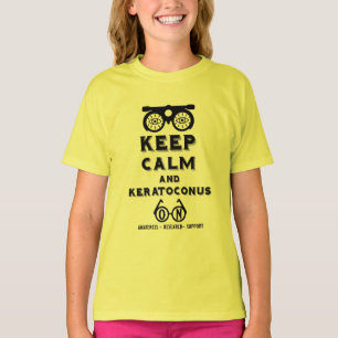 Camiseta Suporte E Consciência De Keratoconus