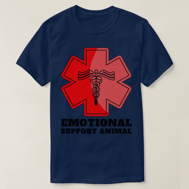 Camiseta Suporte Emocional Animal 2 (Frente do Design)