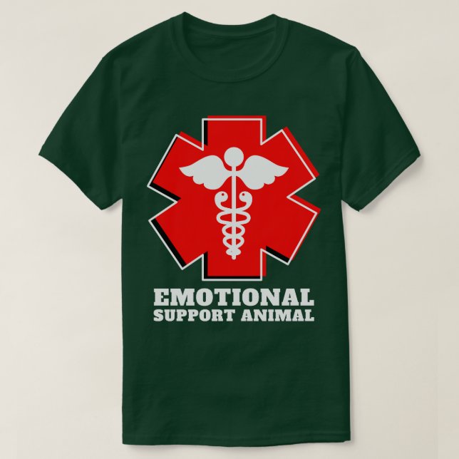 Camiseta Suporte Emocional Animal 5 (Frente do Design)