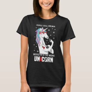 Camiseta Suporte Errado à Consciência da Anemia das Células