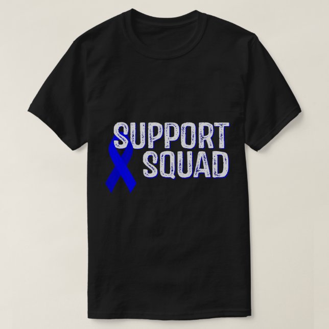 Camiseta Suporte Esquadão Conscientização ALS (Frente do Design)