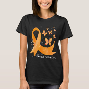 Camiseta Suporte Esquadra Fita Laranja Esclerose Múltipla A