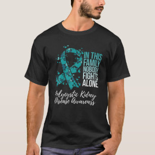 Camiseta Suporte Familiar Doença Renal Poliquística PKD A