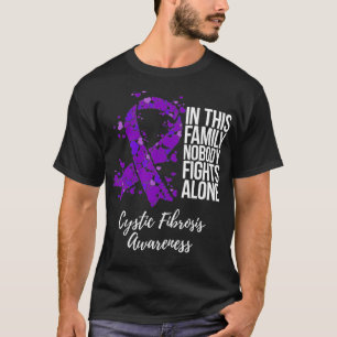Camiseta Suporte Familiar Fibrose Cística Sensibilização