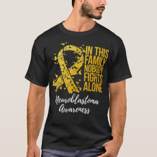 Camiseta Suporte familiar Sensibilização para o Neuroblas
