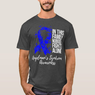 Camiseta Suporte Familiar Síndrome de Angelman Sensibiliza