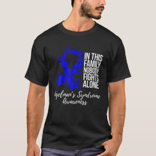 Camiseta Suporte Familiar Síndrome de Angelman Sensibiliza