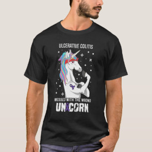 Camiseta Suporte Incorreto à Consciência da Colite Ulcerati