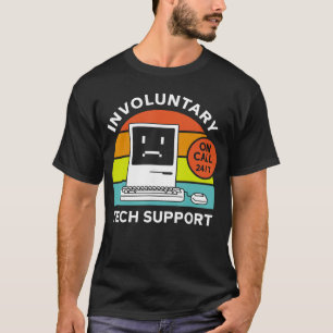 Camiseta Suporte Involuntário Divertido