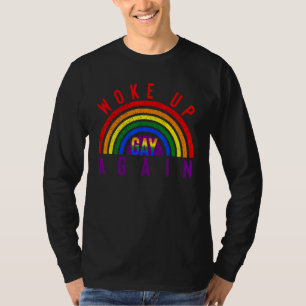 Camiseta Suporte Lgbtq Para Gay De Orgulho Lgbt Mais Uma Ve
