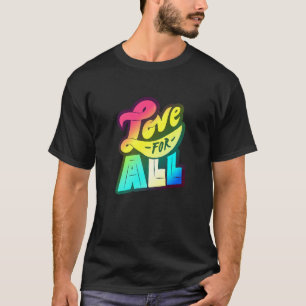 Camiseta Suporte Lgbtq+ para o Love All Color Edition 2