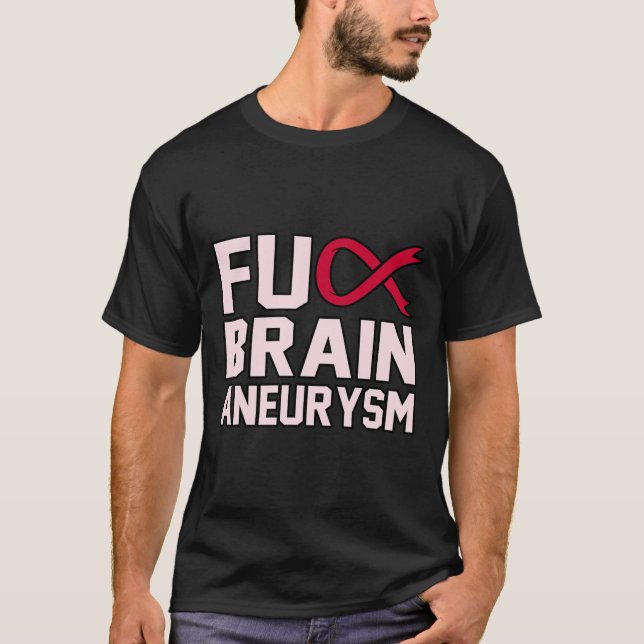 Camiseta Suporte Mensal de Consciencialização do Aneurismo  (Frente)