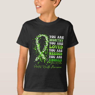 Camiseta Suporte motivacional Warrior Mental Health Awarene