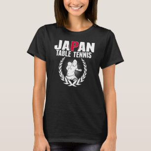 Camiseta Suporte para a equipe de pinos japoneses com Tênis
