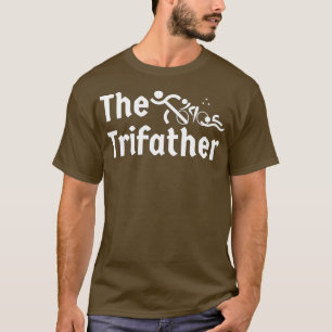 Camiseta Suporte para o melhor Pai de triatlo I de definiçã