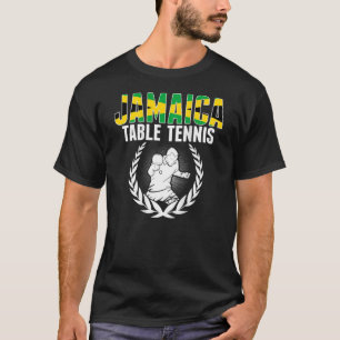 Camiseta Suporte para pinos de ping jamaicano na Tênis da J