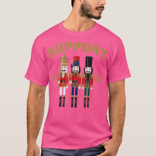 Camiseta suporte para seus feriados felizes do nutcracker l