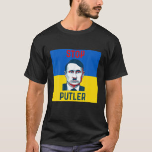 Camiseta Suporte para Ucrânia Stop Putler