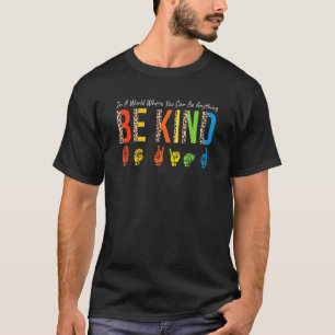 Camiseta Suporte Peça de Quebra-cabeça Leopardo Ser Gentil
