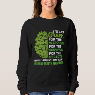 Camiseta Suporte portátil Saúde mental inspiracional A