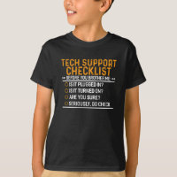 Suporte técnico a Geek de computador Funny Techie 