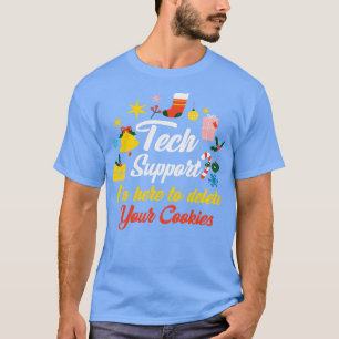 Camiseta Suporte Técnico Estou Aqui Para Excluir Seu Cristo