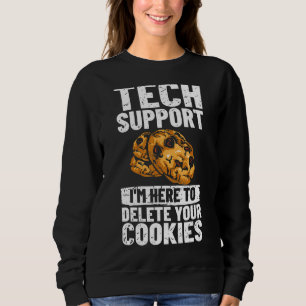 Camiseta Suporte Técnico Estou Aqui Para Excluir Seus Cooki