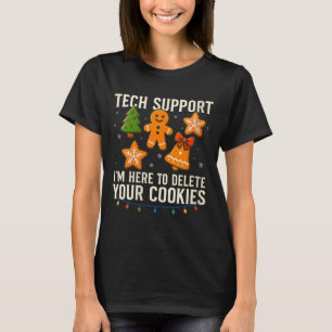 Camiseta Suporte Técnico Feminino Estou Aqui Para Excluir S