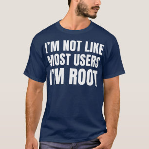 Camiseta Suporte técnico para TI Nerd Root engraçado para c